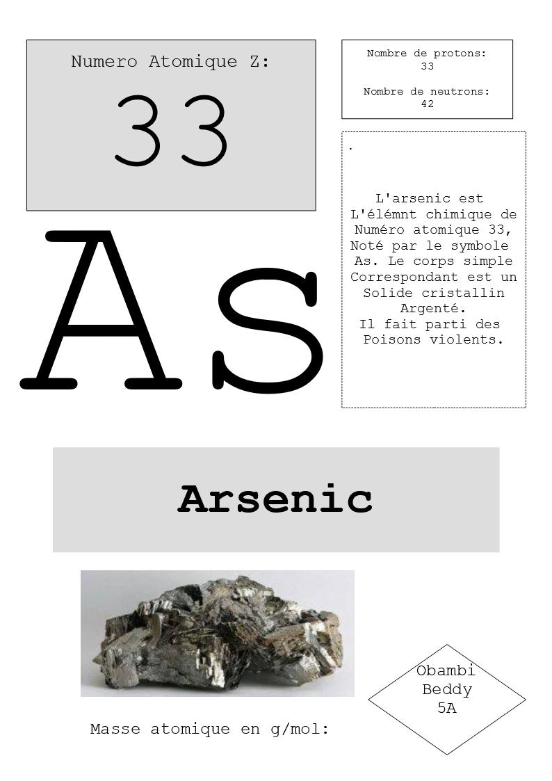 33 arsenic fini